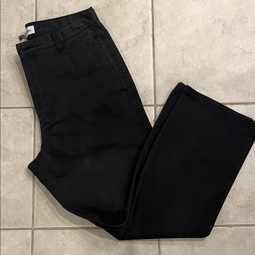Calvin Klein Navy Chinos